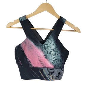 Nanette Lepore Multicolor Patterned Sports Bra - Picture 1 of 2