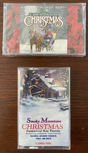 2 Christmas Cassettes - A Pop 'N' Country Christmas and Smoky Mountain Christmas - Picture 1 of 2