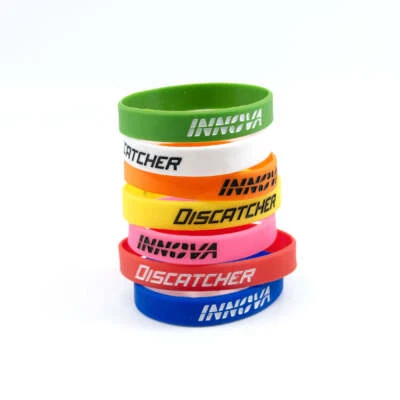 NOVA Pulseira de Silicone Innova Disc Golf Burst Logo Discatcher - ESCOLHA SUA COR - Imagem 1 de 4
