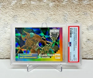 2000 Digimon Animated Series 2 - Megakabuterimon vs. Vademon Holo #27 - PSA 8 - Bild 1 von 2