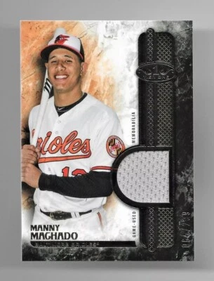 065/299 manny machado 2016 topps tier one relics game worn jersey #t1r-mma - Image 1 of 2