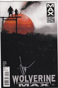 Wolverine Max #2 quasi nuovo 2013 pubblico maturo Marvel firmato da JOCK con certificato di autenticità - Foto 1 di 3