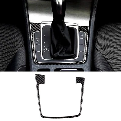 Panel de cambio de marchas de fibra de carbono para Volkswagen VW Golf 7 GTI MK7 2013-2017 Foto 1 de 4