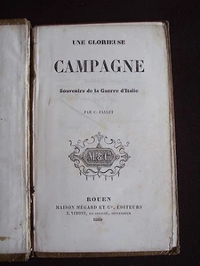Une glorieuse campagne - Souvenirs de la guerre d'Italie - Imagen 1 de 2