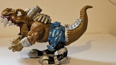 Figura Extreme Dinosaurs T-Bone Dino Vision 8" de colección Mattel 1997 Street Sharks Foto 1 de 4