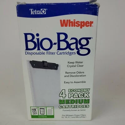 Cartucho Tetra Whisper Bio-Bag mediano paquete de 4 Foto 1 de 4