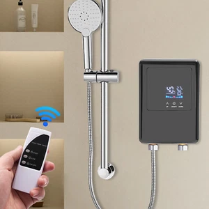 3000W Electric Instant Hot Water System Tankless Shower Heater Homehold 110V - Picture 1 of 15