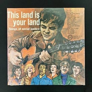 THIS LAND IS YOUR LAND songs social justice UAW 1973 SEALED! Joan Baez ++ - Picture 1 of 5
