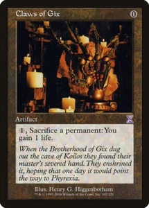 Claws of Gix (TSB 107) Lightly Played Foil - MTG single - Picture 1 of 1