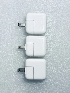 Lot Of 3 - Original/OEM Apple 12W USB Power Adapter/Charger Bricks - A1401 - Picture 1 of 7