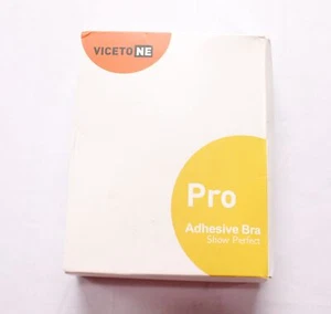 Vicetone Women's Reusable Strapless Sticky Adhesive Bra DH3 Beige B NWT - Picture 1 of 5