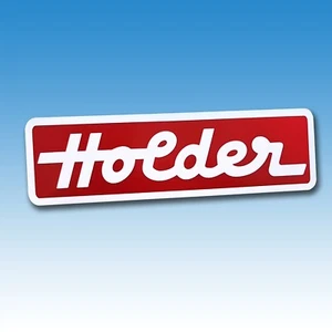 Haubenaufkleber Holder weiß/rot AM 2 AG 3 AG 35 B 25 015248 - Bild 1 von 1