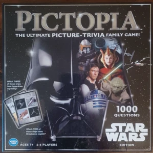 Star Wars Edition Pictopia The Ultimate Picture-Trivia Family Game - Picture 1 of 2