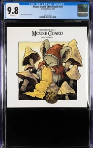 Mouse Guard Sketchbook 2012 cgc 9.8, David Petersen, signed/numbered inside - Picture 1 of 2
