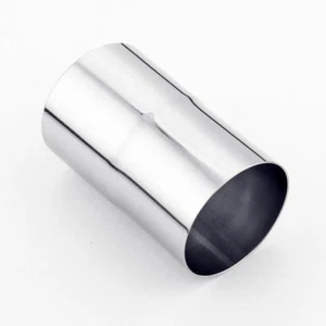 Reductor de punta de tubo de escape de acero inoxidable pulido de 5" de 3" OD a 3" ID 5" de largo - Imagen 1 de 3
