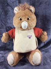 Vintage 1985 Worlds of Wonder Original Teddy Ruxpin W/ Removable Vest ID#9781