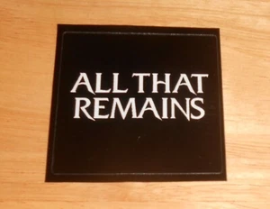 Pegatina All That Remains Overcome promoción original (cuadrada) 2,5x2,5 - Imagen 1 de 2