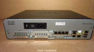 Routeur à services intégrés CISCO 1941 1941/K9 COMPRENANT 1 MODULE EHWIC-4ESG - Photo 1/3
