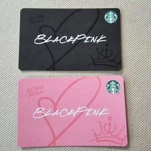 Starbucks Corea 2023 BLACKPINK Starbucks Card 2 tarjetas colección - Imagen 1 de 1
