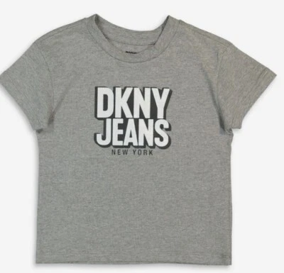 Brand New Grey DKNY Kids T-shirt Age 4 Bnwt - Image 1 of 4
