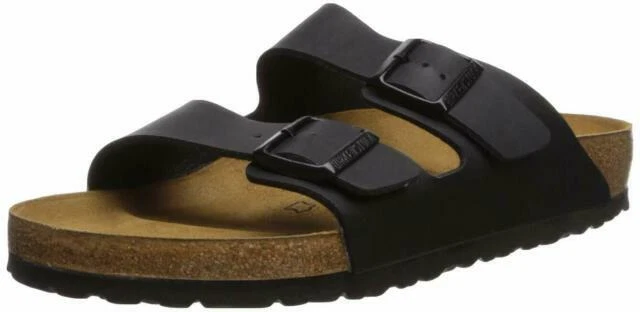 Birkenstock Arizona Birko-Flor Sandal for Men, Size 10 - Black
