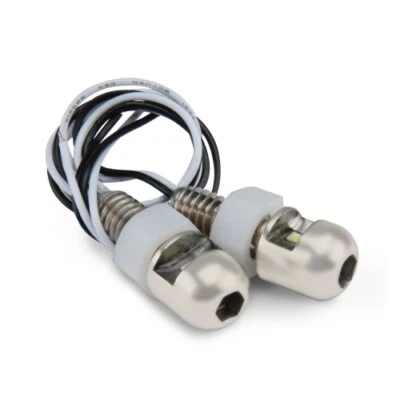 Kit de iluminación de matrícula LED satinado Design Engineering 30302 Lite'N Boltz paquete de 2 Foto 1 de 3