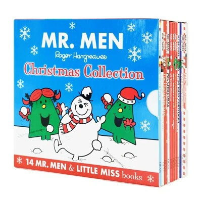 Mr Men Christmas collection 14 Books Set by Roger Hargreaves-Ages 0-5-Paperback - Image 1 of 4