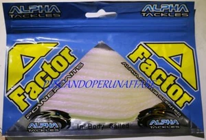 ALPHA TACKLES A FACTOR STEEL BAR WORM 5" vermi special vegetal formula - Imagen 1 de 7