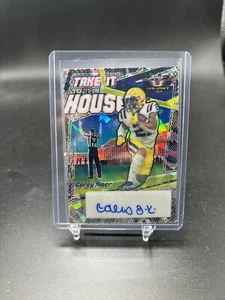 Corey Kiner 2022 Leaf Valiant Take To House Auto Snake Ice /3 LSU Bearcats SP RC - Picture 1 of 2