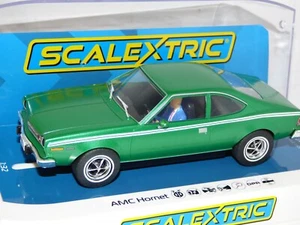 Coche de carretera Scalextric C4538 AMC Hornet verde metálico - Imagen 1 de 1