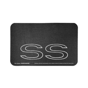 Chevrolet SS Super Sport Logo 22" x 34" Black Fender Gripper Cover - Picture 1 of 3