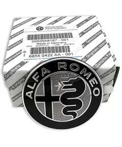 Genuine Alfa Romeo Giulia (2016 - 2022) Front Grille Badge 50568187 New - Picture 1 of 4