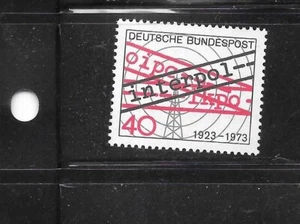 GERMANY GERMAN SC#1103 1973 40PF RADIO MNH COMMEMORATIVE OLD VF STAMP - Picture 1 of 1
