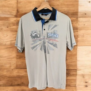 Original British Superbikes MCE Insurance BSB Teamwear Poloshirt Größe UK Medium  - Bild 1 von 10