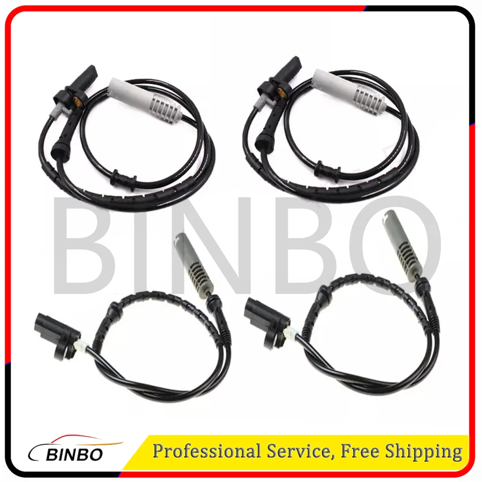 Sensor de velocidad de rueda 4 ABS delantero trasero izquierdo y derecho para BMW 740I 740IL 750IL 95-98 Foto 1 de 1