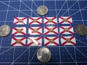 12 Pack FLORIDA FLAG USA American CELLPHONE Sticker Decal - Bild 1 von 3