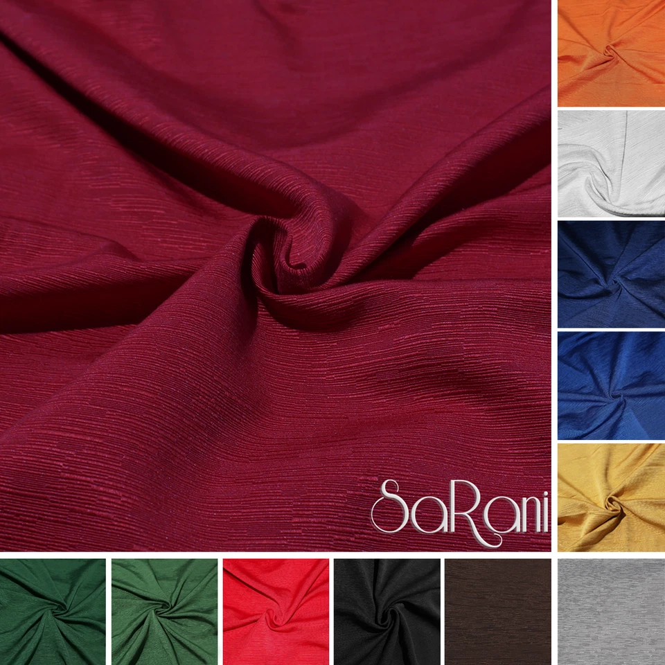 Tessuto Ottoman Al Metro Scampolo Tinta Unita Vari Colori h.280 cm Tappezzeria