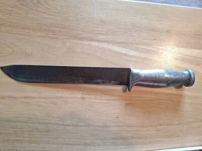 Extremely Rare Antique Pre-1920 Case  Fixed Blade Knife W/Metal Hdle. TakeA Look - Image 1 of 4