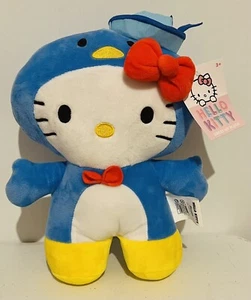 Brand New Licensed Sanrio Hello Kitty Plush With Tuxedo Sam Costume 20cm - Picture 1 of 1