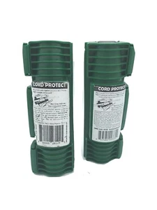 NUEVO 2 Pack Cable Giratorio y Sellado Proteger Extensión Exterior Protección Verde - Imagen 1 de 4