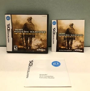 Call of Duty Moden Warfare - Nintendo DS - Orig Hülle und Handbuch (ohne Spiel) 2009 - Bild 1 von 2