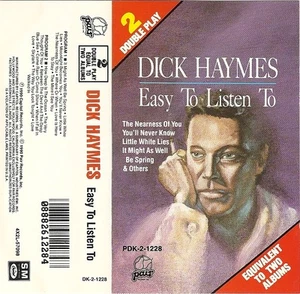 DOUBLE PLAY Easy to Listen To ~ DICK HAYMES (Cassette) The Way You Look Tonight - Imagen 1 de 1