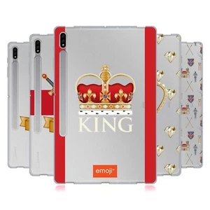 OFFICIAL emoji® ROYAL SOFT GEL CASE FOR SAMSUNG TABLETS 1 - Picture 1 of 13