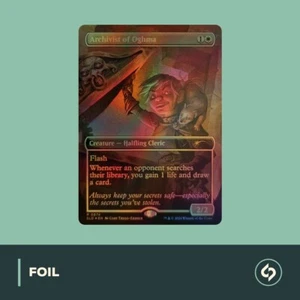 MTG | Archivista di Oghma | TANA SEGRETA x DUNGEONS & DRAGONS | NM | EN | FOIL - Foto 1 di 1