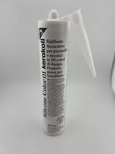 KERAKOLL Silicone 310 ml Color 01 Mastic d’étanchéité céramiques Piscines Mosaïq - Foto 1 di 3