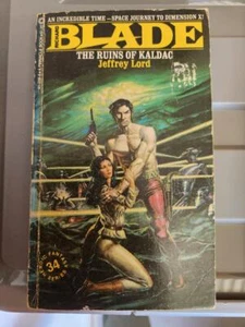 Hoja de Colección SCI FI Ruinas de Kaldac de Jeffrey Lord - Imagen 1 de 2