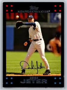 2007 Topps Gift Sets New York Yankees #NYY17 Derek Jeter - Picture 1 of 2