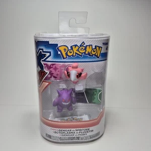 Figura de juguete Tomy Pokemon XY GENGAR vs Spritzee 2015 - nuevo en paquete - Imagen 1 de 7