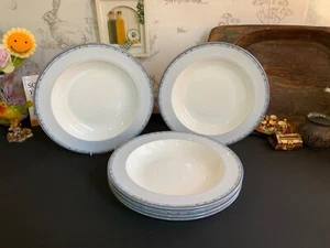 6 Wedgwood Quadranten Pastaschalen - Made in England - 2000 - 28,5 cm Durchmesser - Bild 1 von 12
