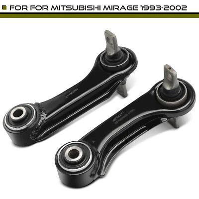 2x Braço de controle para Mitsubishi Mirage 1993-2002 L4 1.5L 1.8L traseiro inferior dianteiro - Imagem 1 de 4